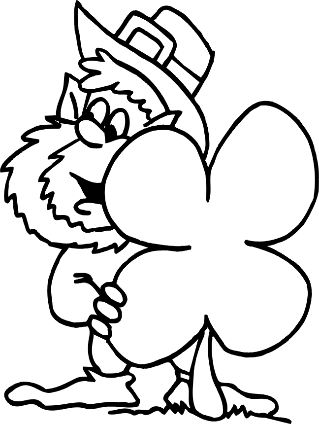 St Patrick S Day Coloring Pages For Kindergarten