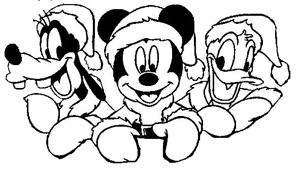 440 Printable Coloring Pages Disney Christmas  Images