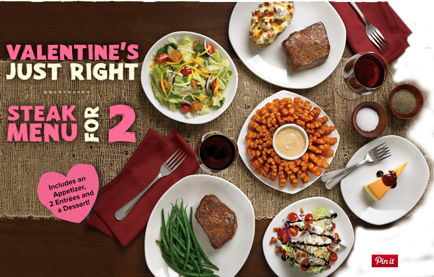 Outback Steakhouse Valentine's Day Special 2014 Honey + Lime