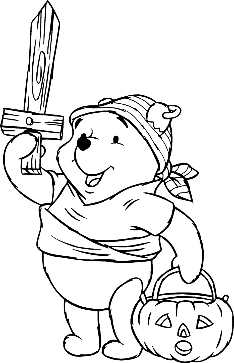 Disney Halloween Coloring Pages For Kids 3