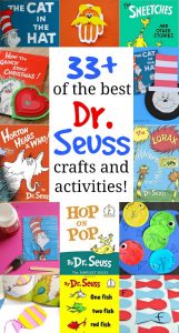 30+ Dr. Seuss Crafts and Activities + The Best Dr. Seuss Books to Read