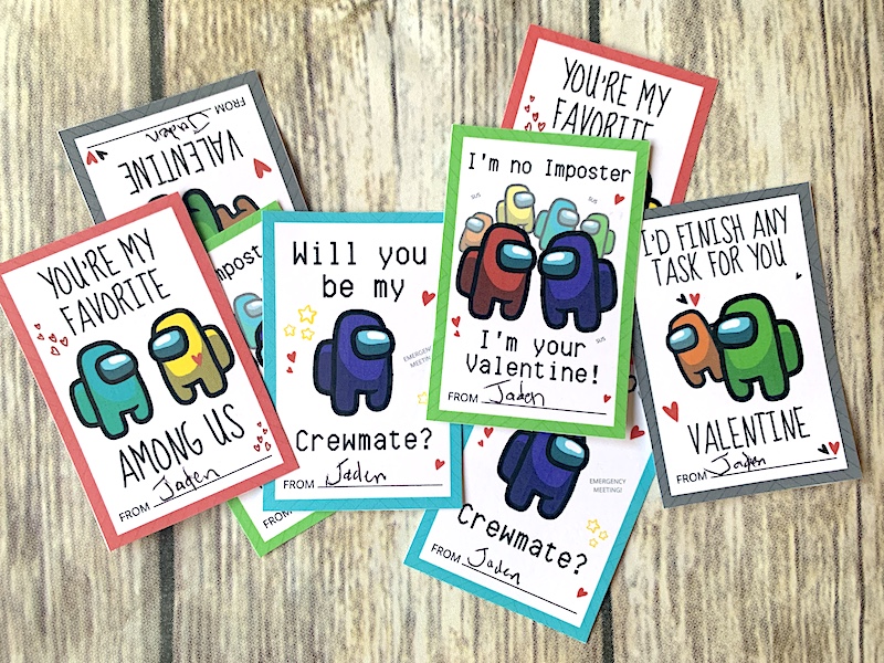 boy valentines day cards for kids